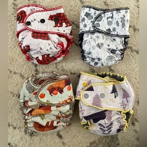 Lilly and Frank Cloth Diapers